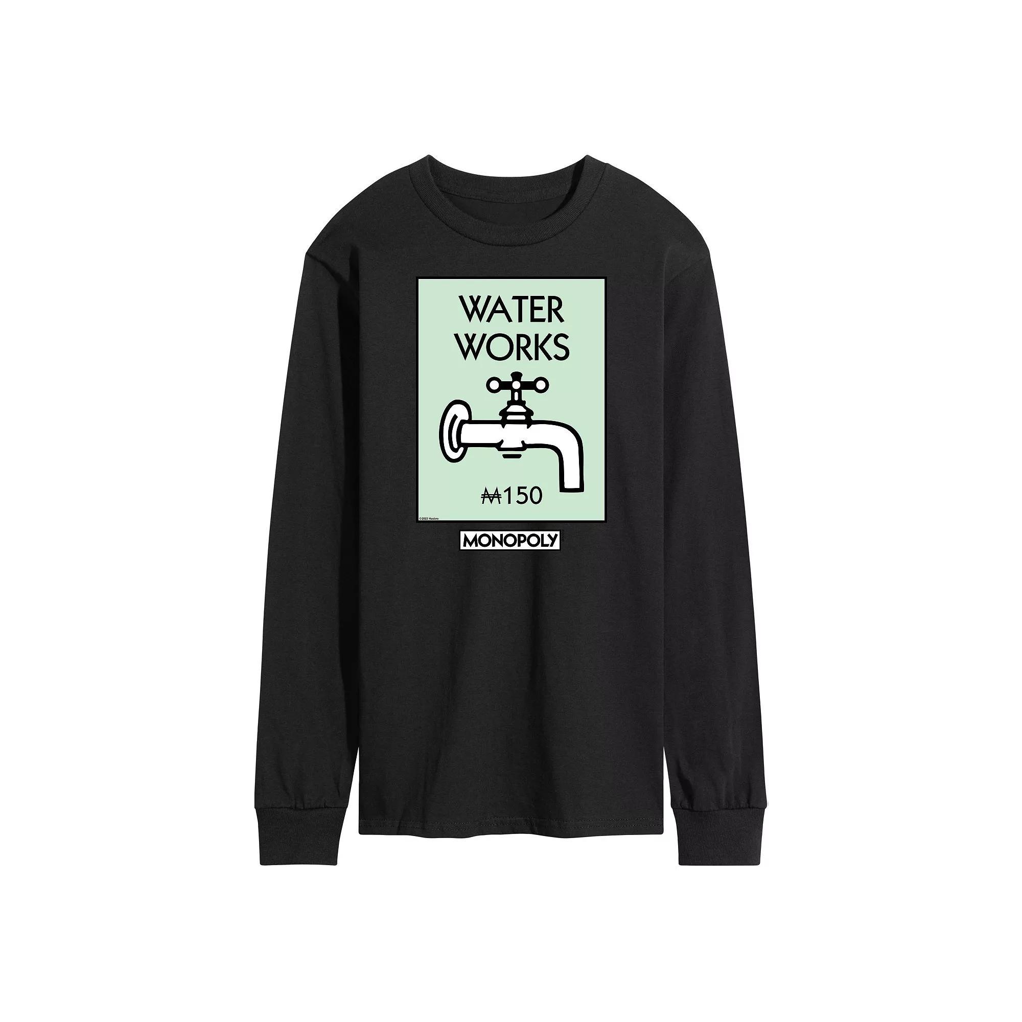 Men's Monopoly Waterworks Long Sleeve Graphic Tee,  Product Image