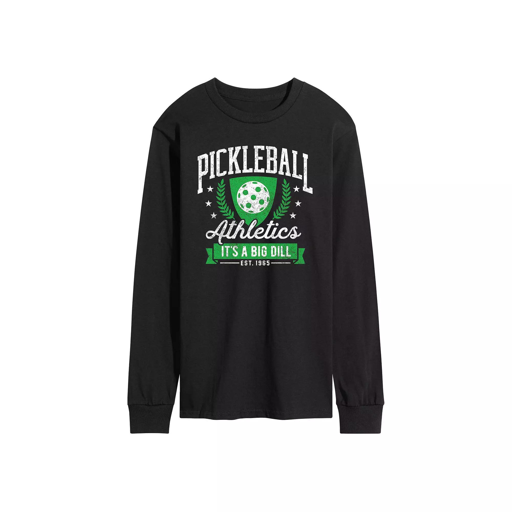 Men's Pickleball Athletics Tee, Size: Large, Black Product Image