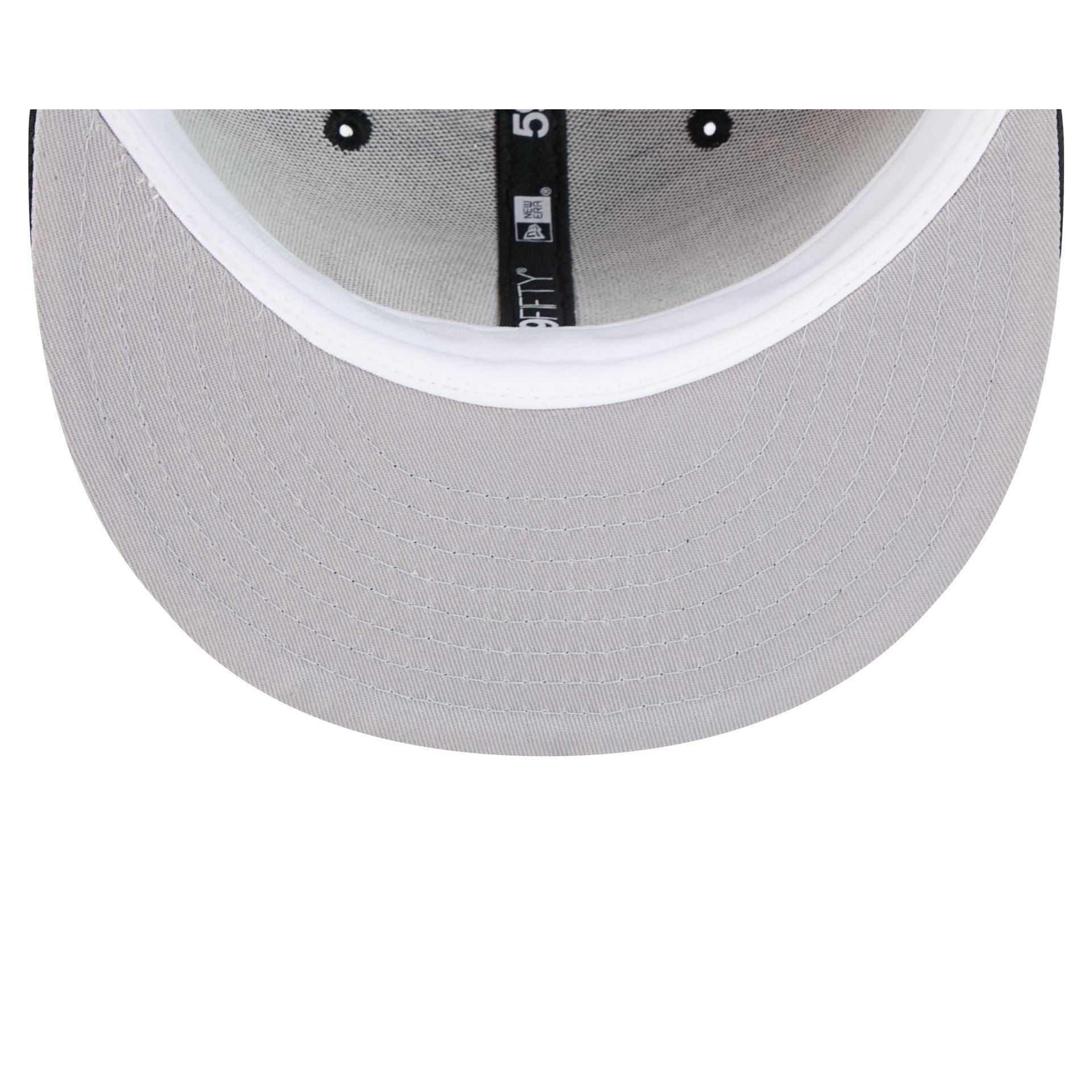 Cleveland Guardians Metallic Gold Logo 59FIFTY Fitted Hat Male Product Image