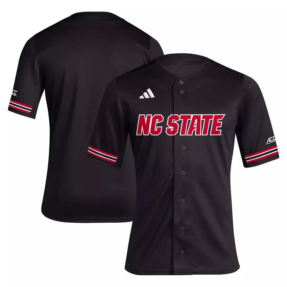 Men's adidas Red NC State Wolfpack Reverse Retro Replica Baseball Jersey, Size: XL, Nst Red Product Image