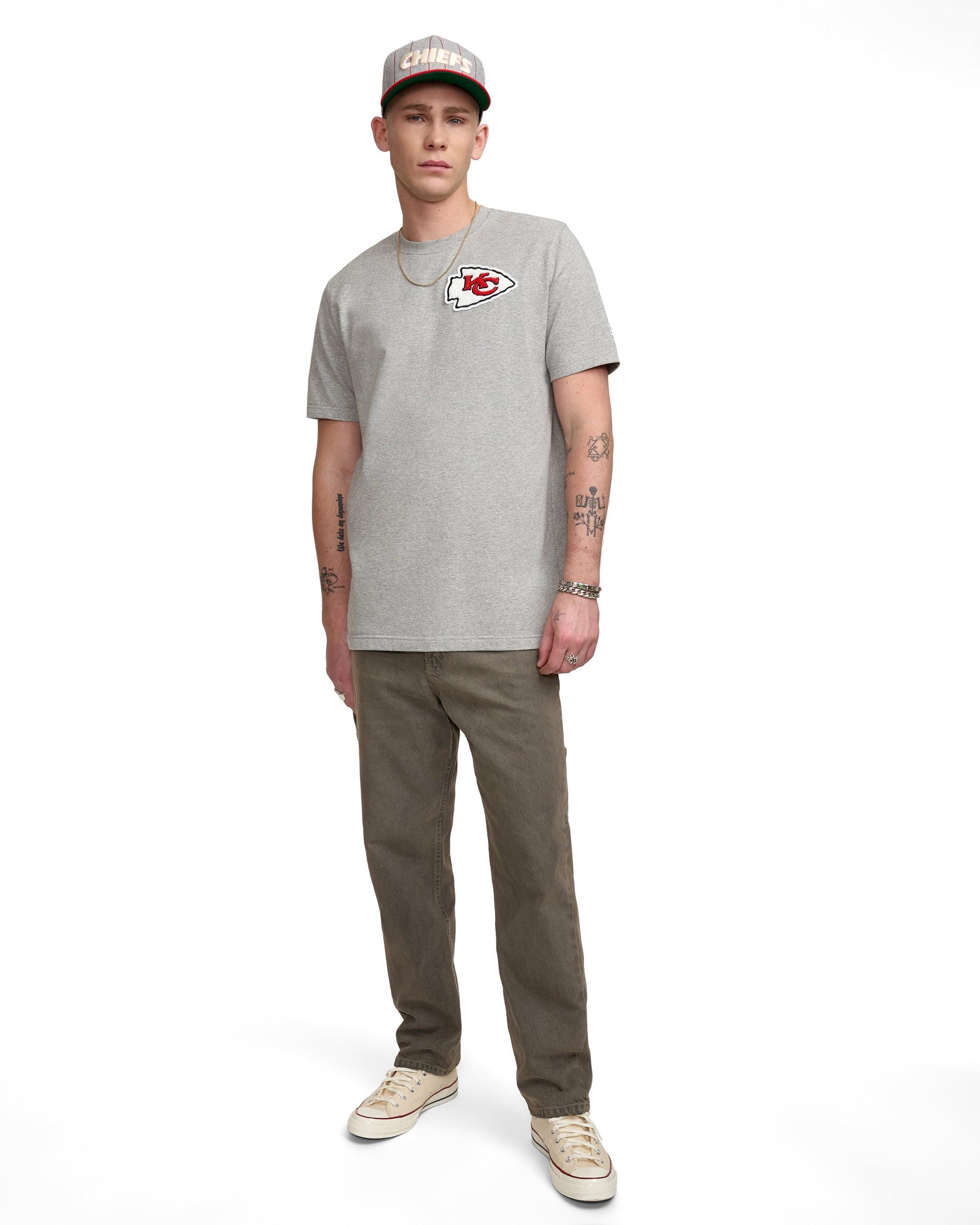San Francisco 49ers Gray Logo Select T-Shirt Male Product Image