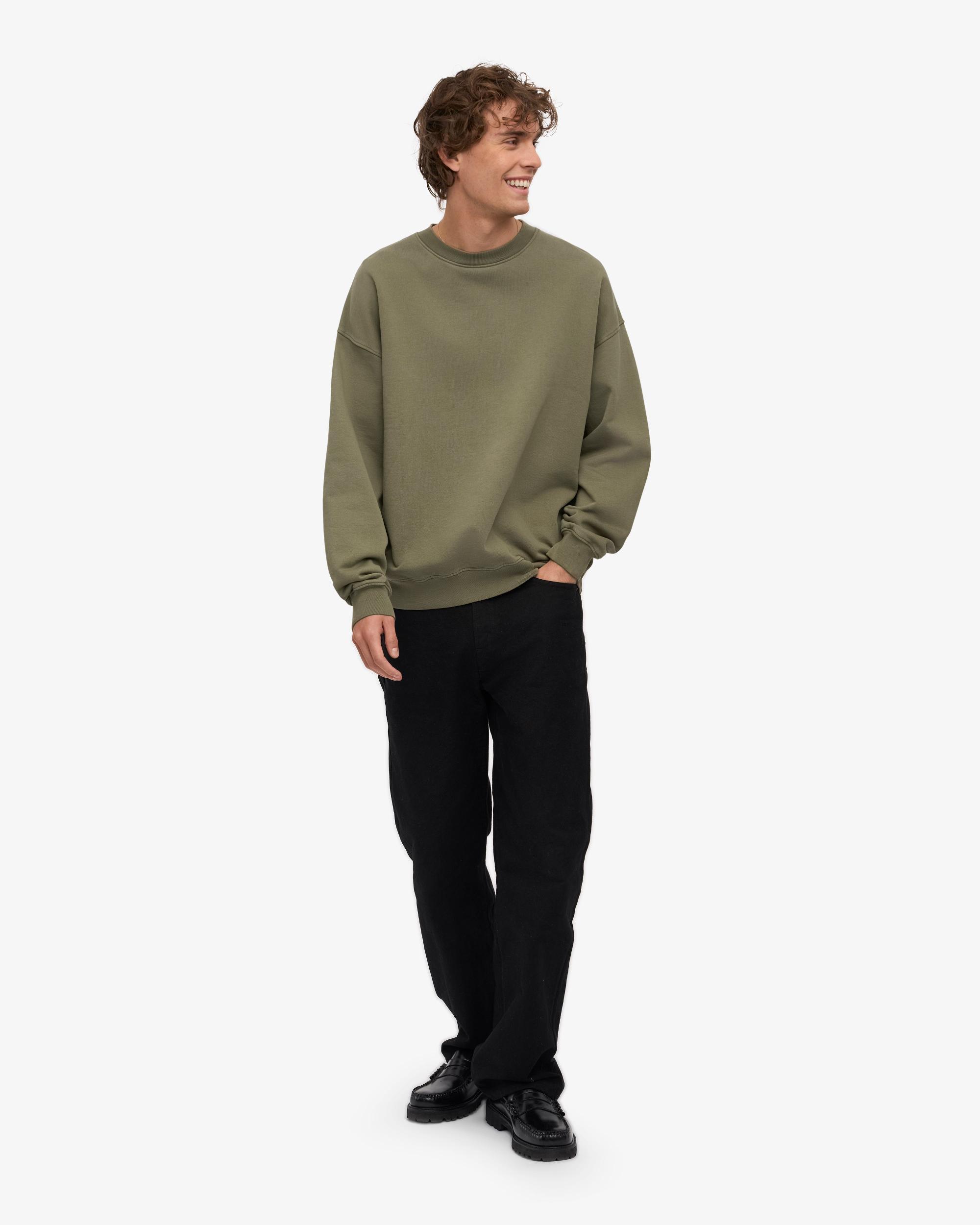 Organic Oversized Crew - Sahara Camel Product Image