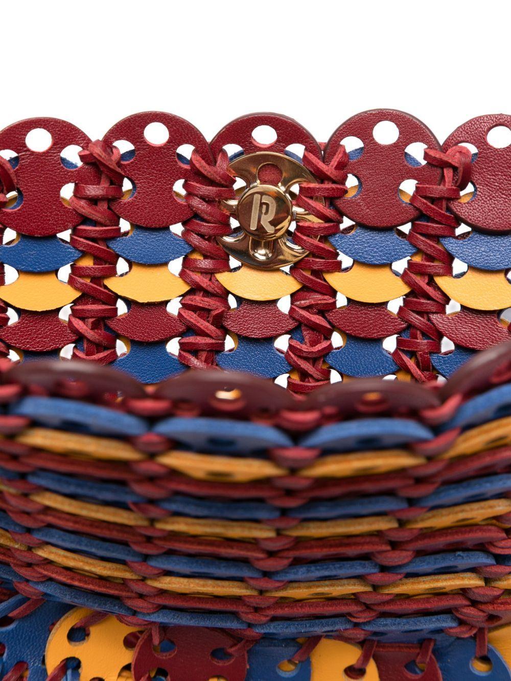 fringed leather shoulder bag  Product Image