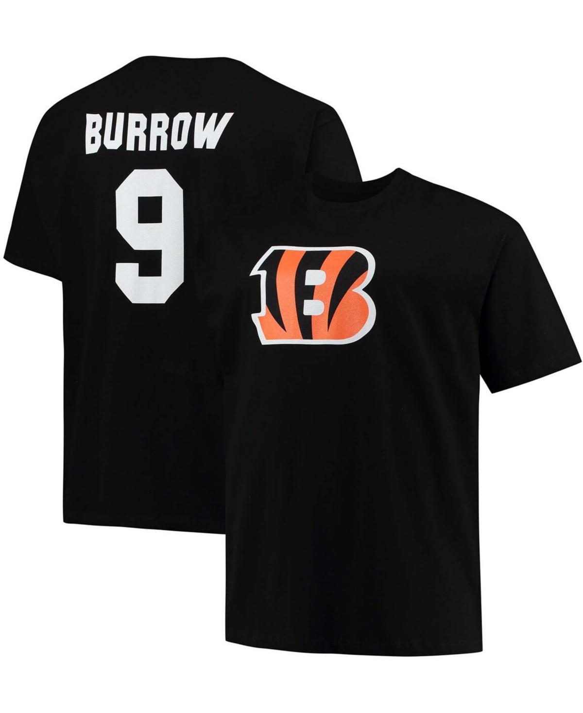 Mens Fanatics Branded Joe Burrow Cincinnati Bengals Big & Tall Player Name & Number T-Shirt Product Image