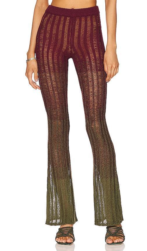 Zicatela Knit Pant W Side Slits Product Image