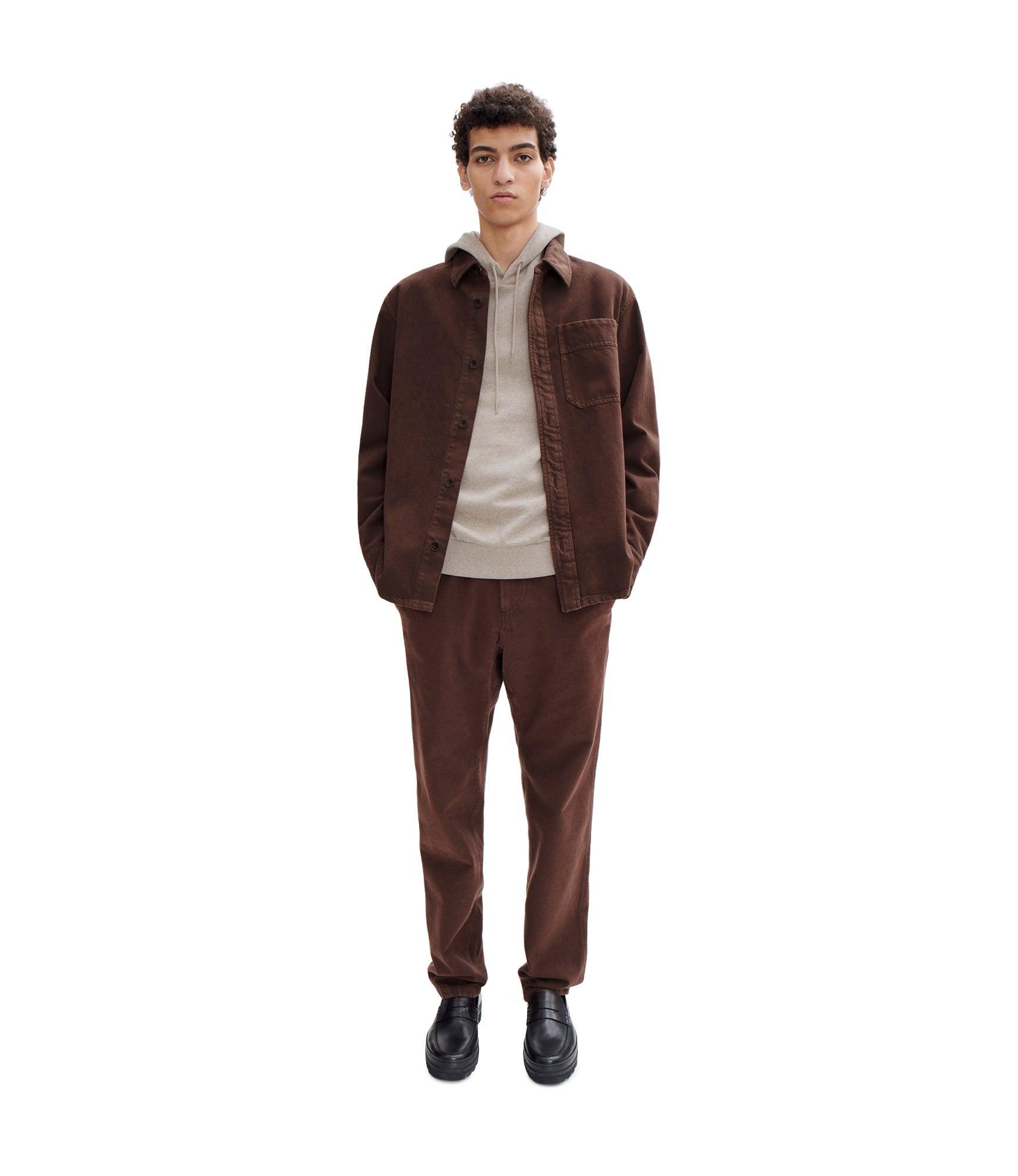 Basile Brodée Poitrine overshirt Male Product Image