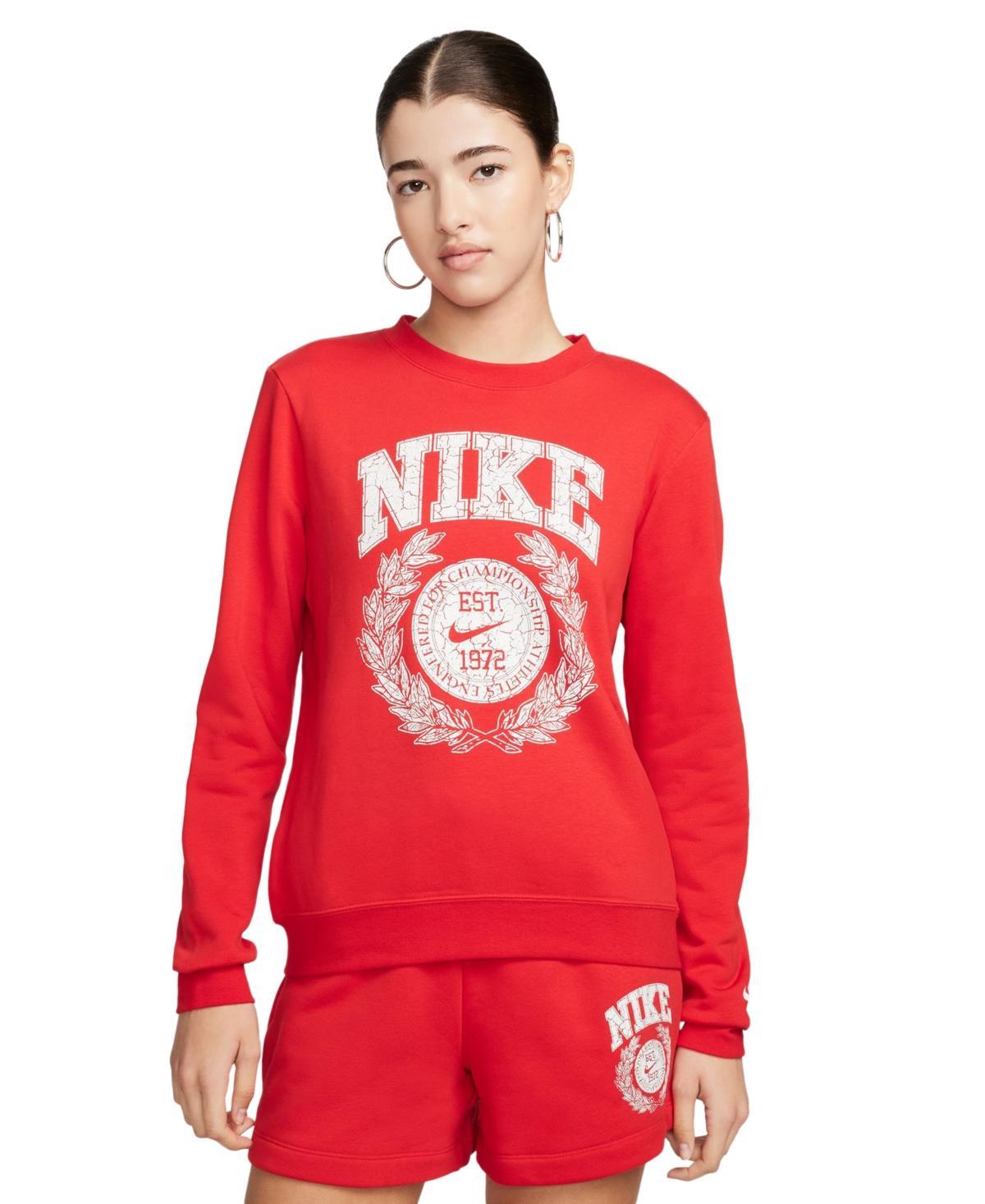 Nike Sportswear Club Fleece Women's Crew-Neck Sweatshirt Product Image