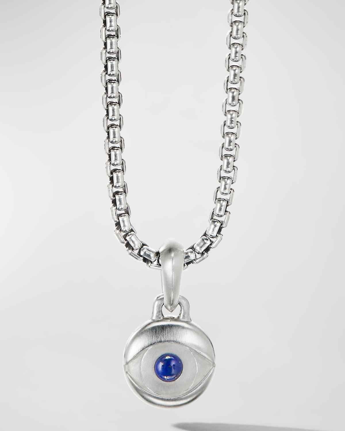 Mens Evil Eye Amulet with Lapis Product Image