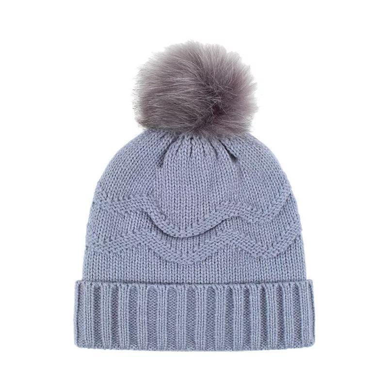 Womens Heat Holders Heatweaver Textured Pom Pom Hat Product Image