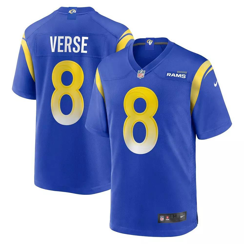 Men's Nike Jared Verse Royal Los Angeles Rams Player Game Jersey,  Product Image
