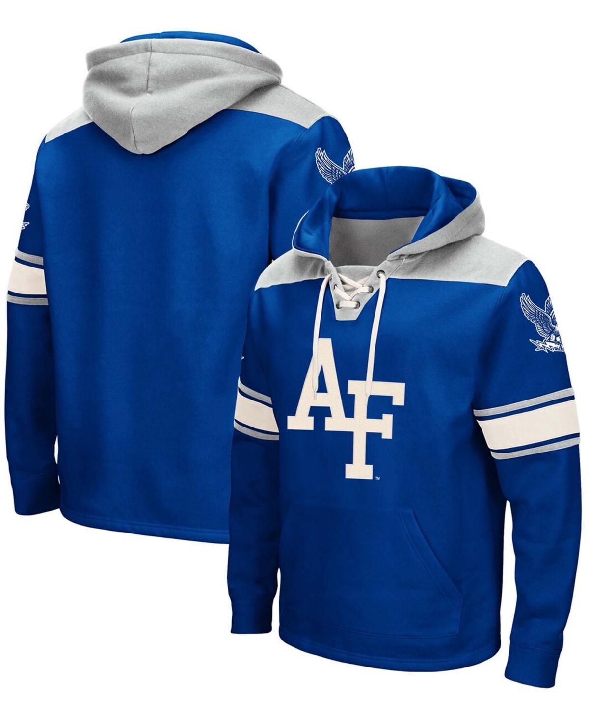 Mens Colosseum Royal Air Force Falcons 2.0 Lace-Up Hoodie Product Image