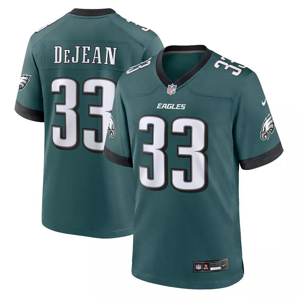 Cooper DeJean Philadelphia Eagles Nike Mens NFL Game Jersey | 67NM0ABR86F-XZB Product Image