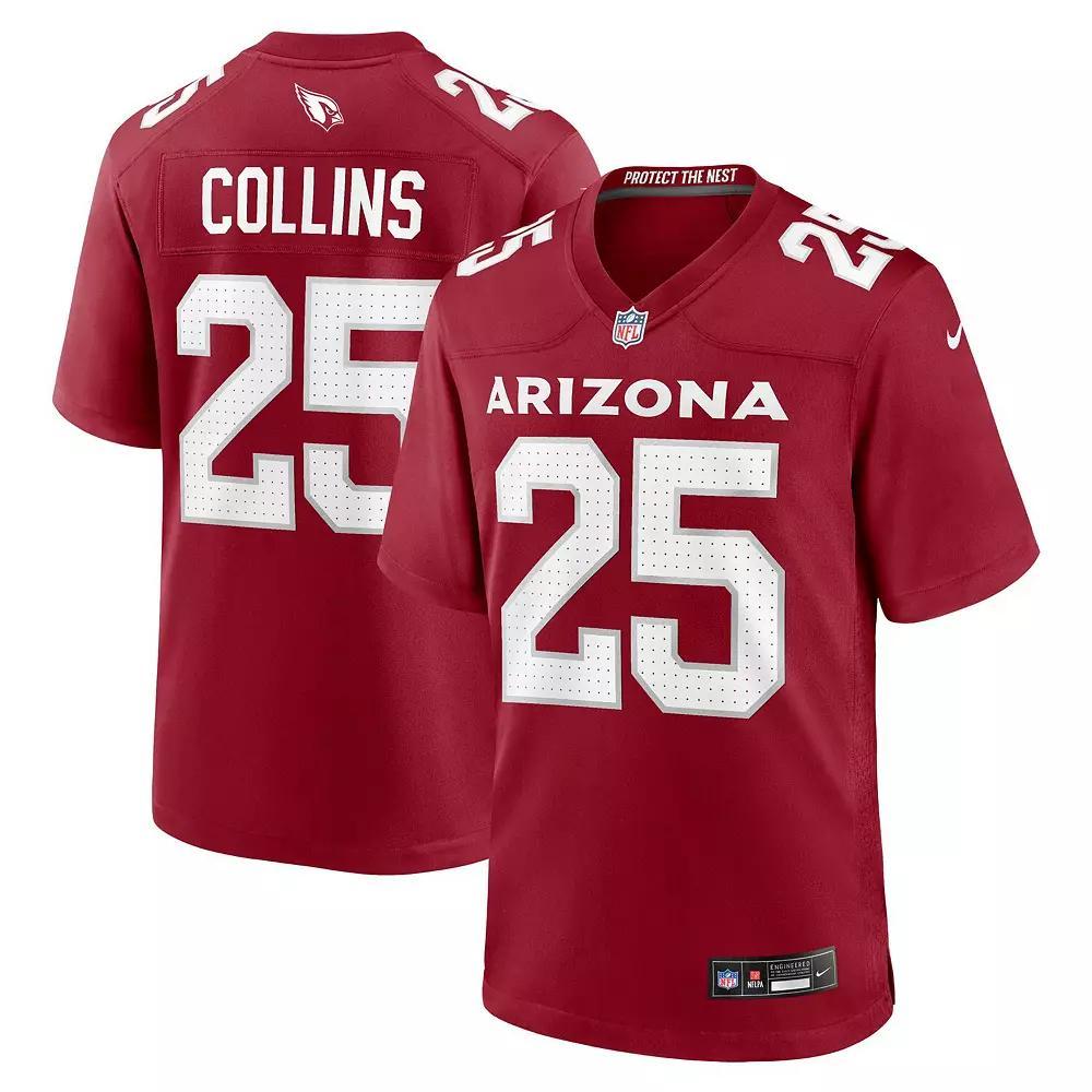 Men's Nike Zaven Collins Cardinal Arizona Cardinals Home Game Jersey, Size: Large, Red Product Image