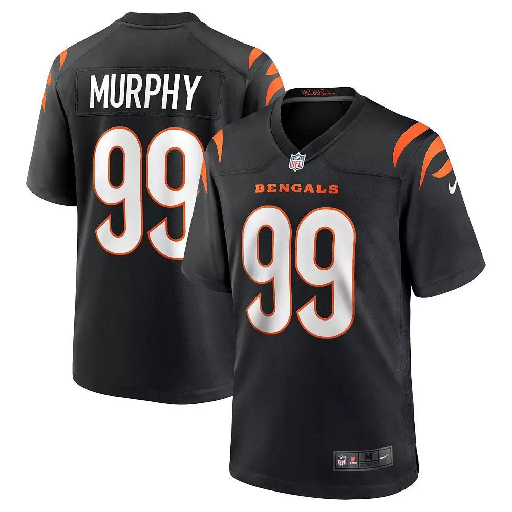 Men's Nike Myles Murphy Black Cincinnati Bengals 2023 NFL Draft First Round Pick Game Jersey,  Product Image