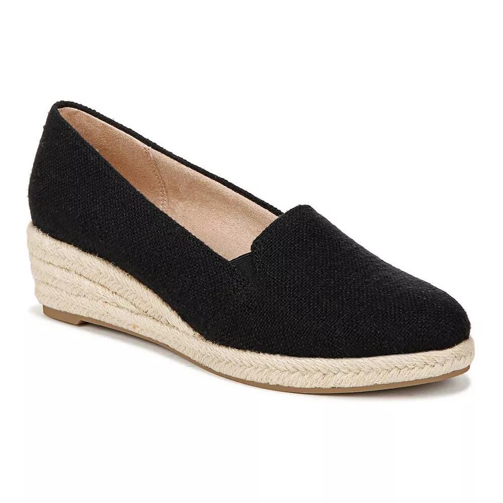 LifeStride Kamilla Women's Espadrille Wedges, Size: 8.5 Wide, Black Product Image