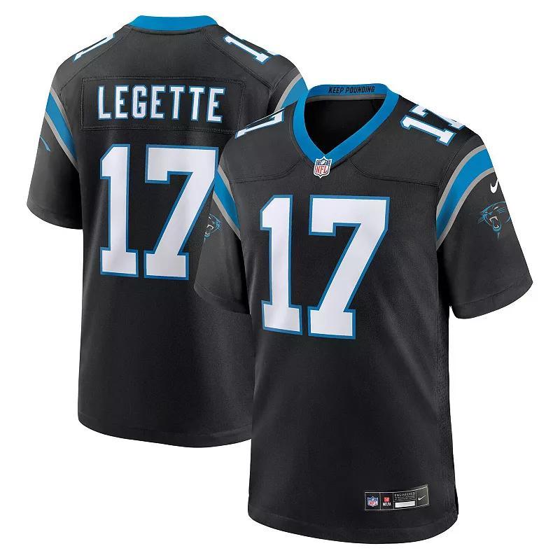 Men's Nike Xavier Legette Black Carolina Panthers 2024 NFL First Round Pick Game Player Jersey, Size: XL Product Image