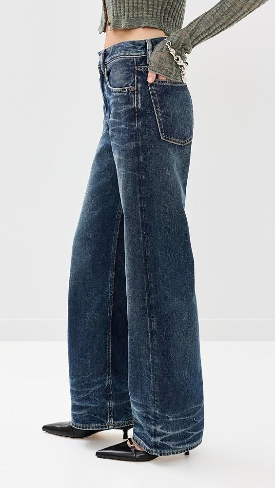 Acne Studios Broadway Denim Jeans | Shopbop Product Image