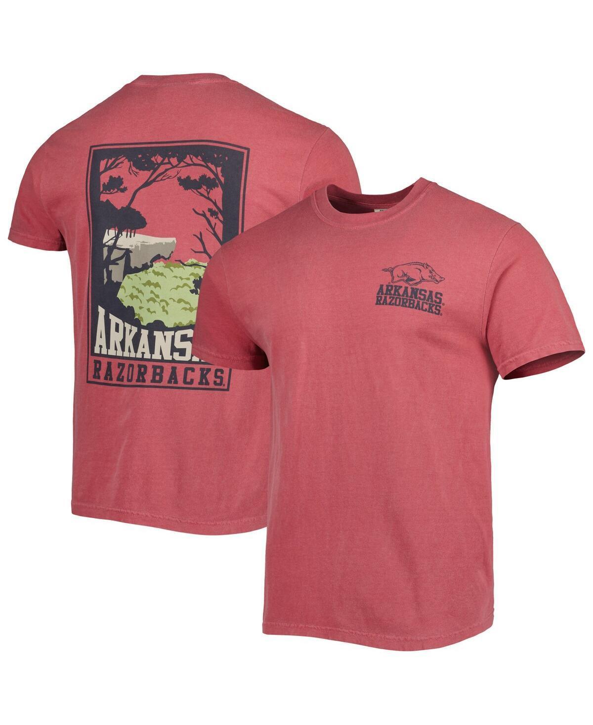 Men's Crimson Arkansas Razorbacks Hyperlocal Tree T-Shirt, Size: Medium, Red Product Image