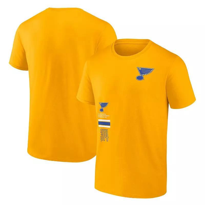 Mens Fanatics Branded St. Louis Blues Represent T-Shirt Product Image