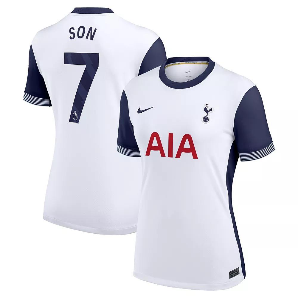 Women's Nike Son Heung-Min White Tottenham Hotspur 2024/25 Home Replica Player Jersey,  Product Image