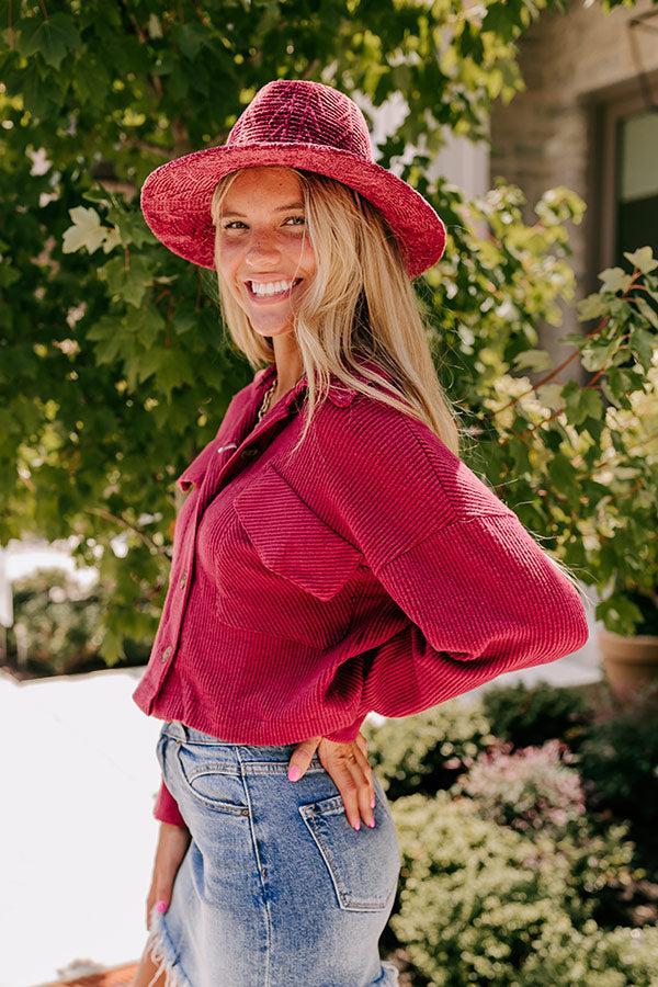 Best Season Of All Button Up In Wine Product Image