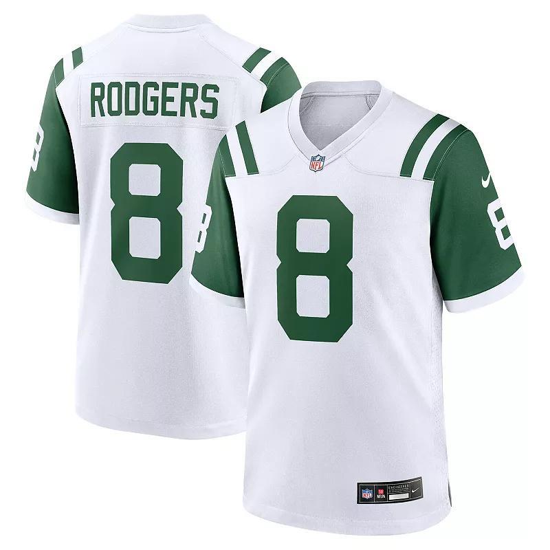 Aaron Rodgers New York Jets Nike Men's NFL Game Football Jersey Product Image