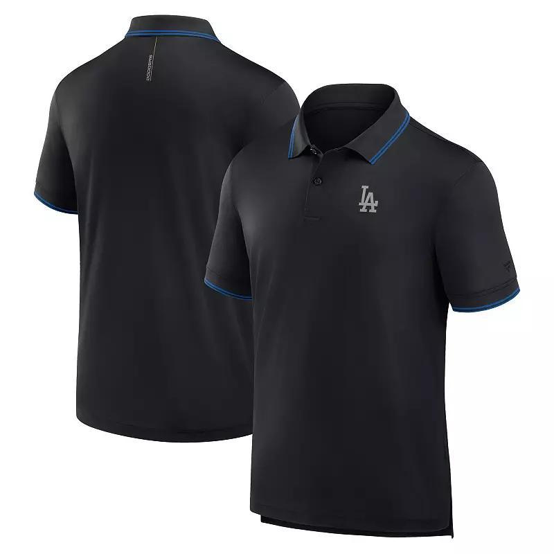 Men's Fanatics Navy New York Yankees Front Office Move Mono Pique Polo,  Product Image