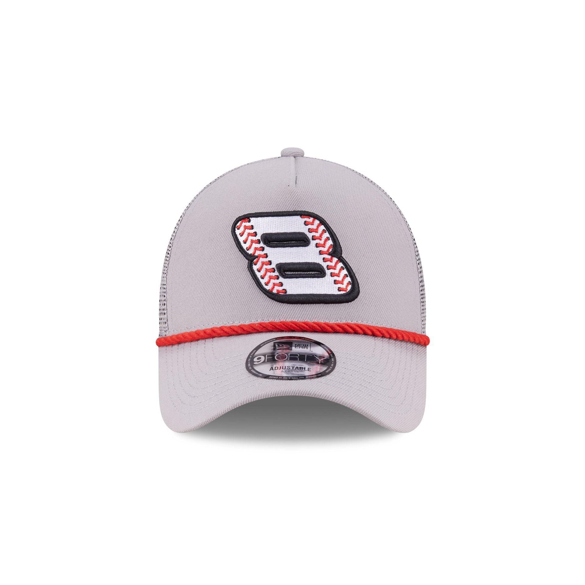 Dale Earnhardt Jr. x Budweiser Gray 9FORTY A-Frame Trucker Hat Male Product Image