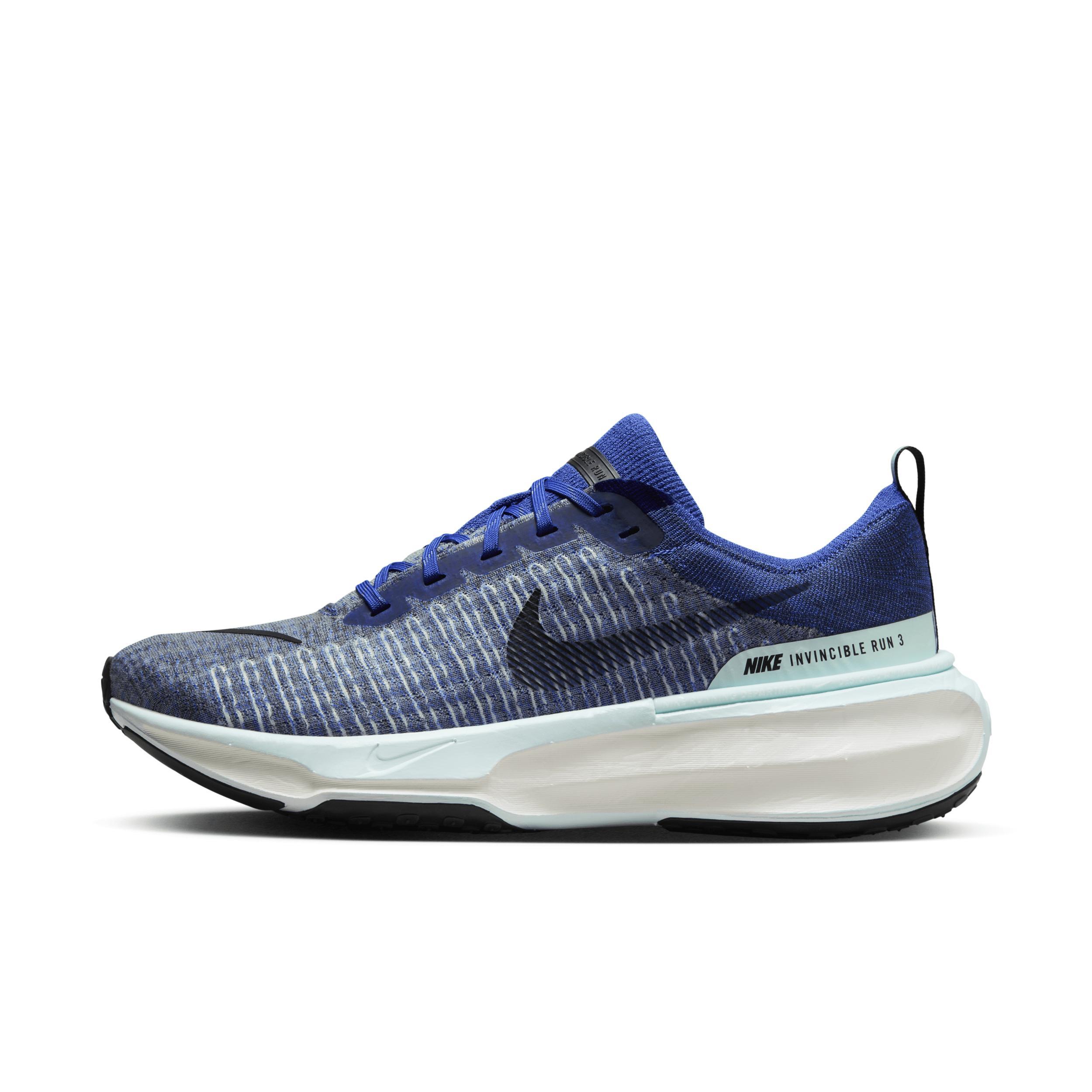 Nike Mens ZoomX Invincible Run Flyknit 3 - Running Shoes Astronomy Blue/Black/Glacier Blue Product Image