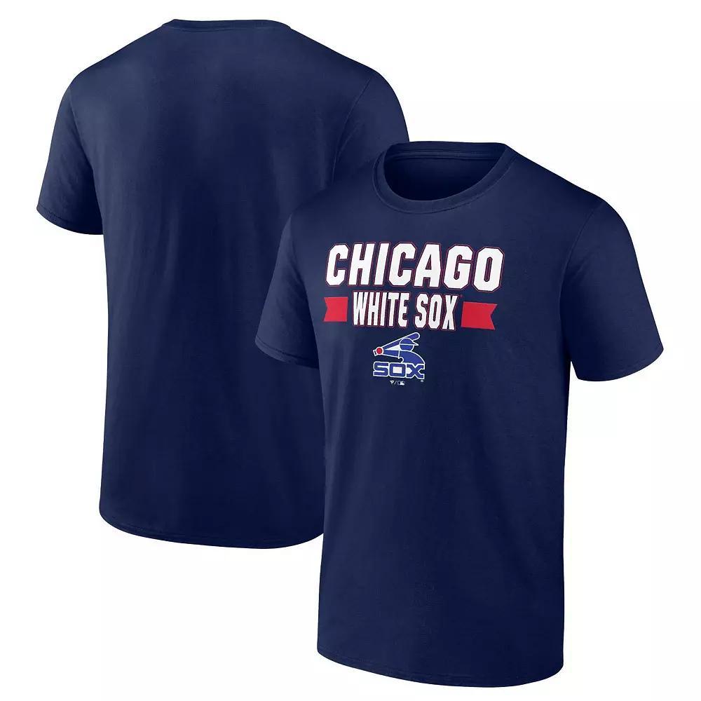 Men's Fanatics Branded Navy Chicago White Sox Close Victory T-Shirt, Size: Large, Blue Product Image