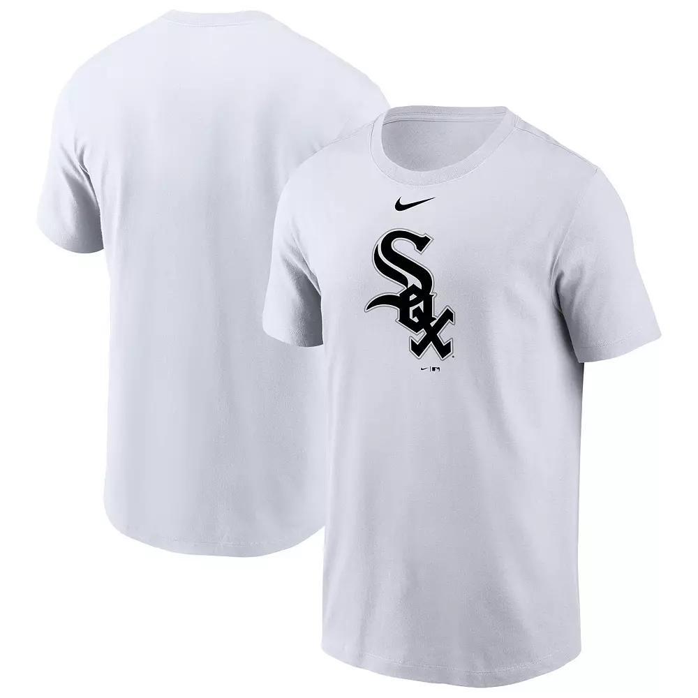 Men's Nike White Chicago White Sox Large Logo T-Shirt, Size: Small Product Image