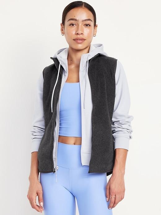 Microfleece Zip Vest Product Image