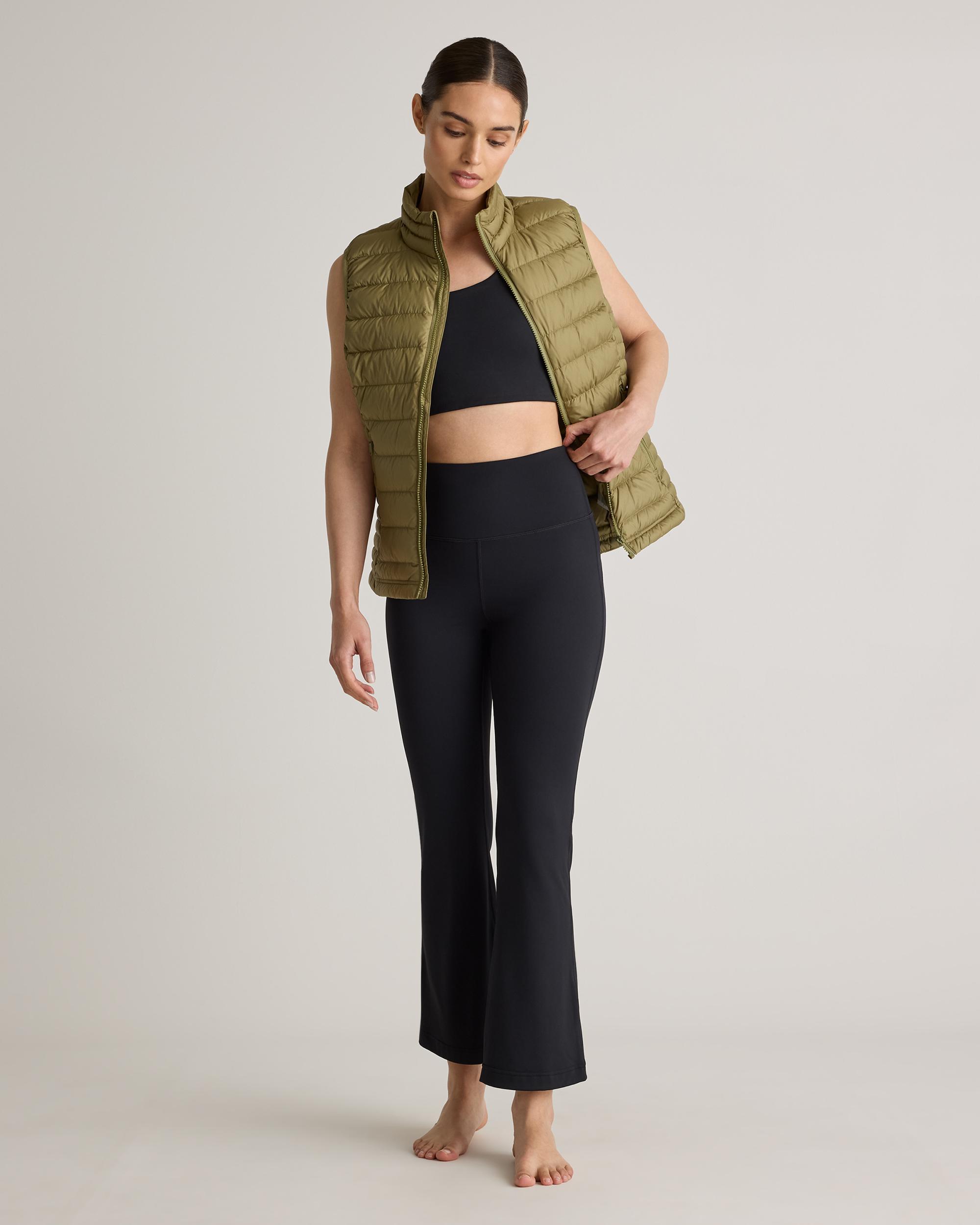 Quince | Women's Ultra-Form High-Rise Flared Pants Size XS, Nylon/Spandex Product Image