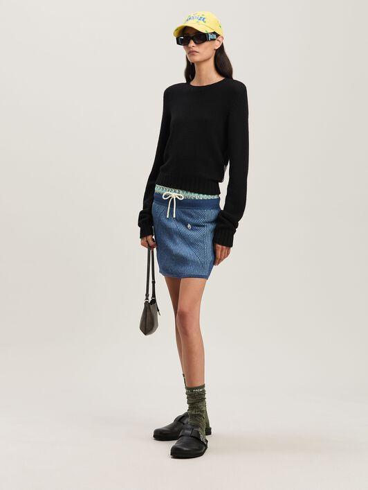 CURVED LOGO SWEATER Product Image