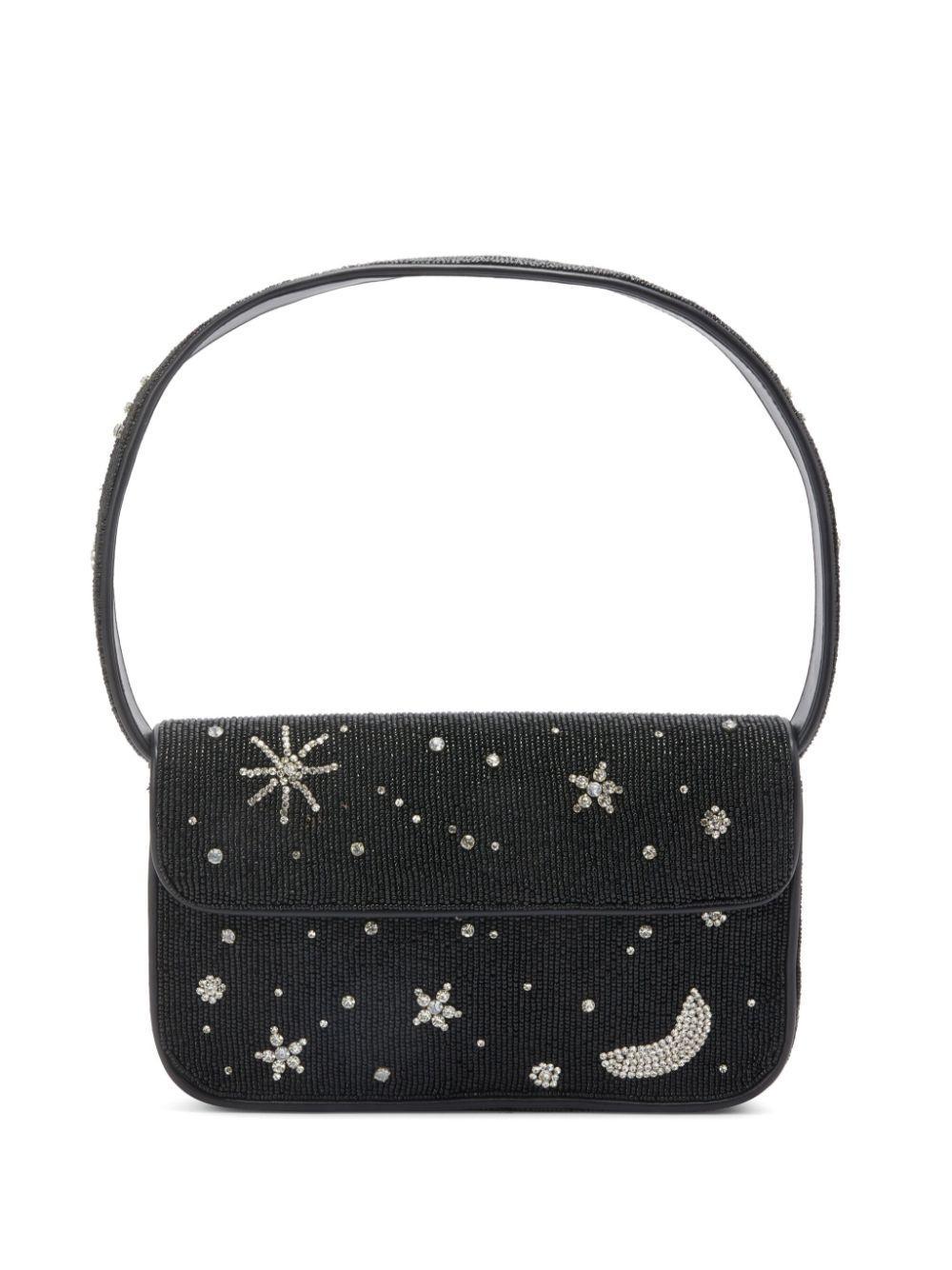 STAUD Tommy Small Beaded Shoulder Bag In Starry Night Product Image