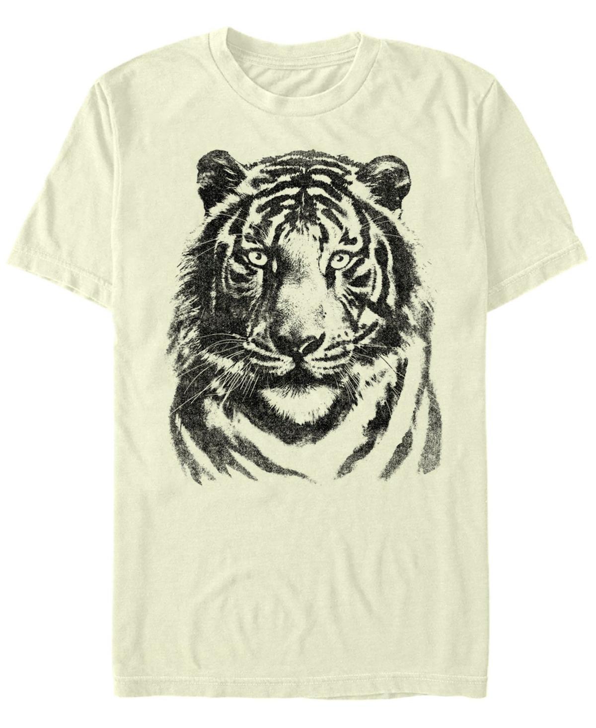 Men's Fifth Sun Oversized Tiger Animal Tee, Size: Large, Natural Product Image