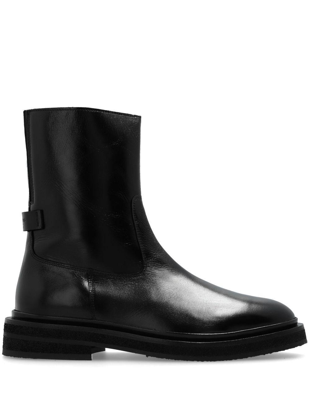 ALLSAINTS Escher Ankle Boots In Black Product Image