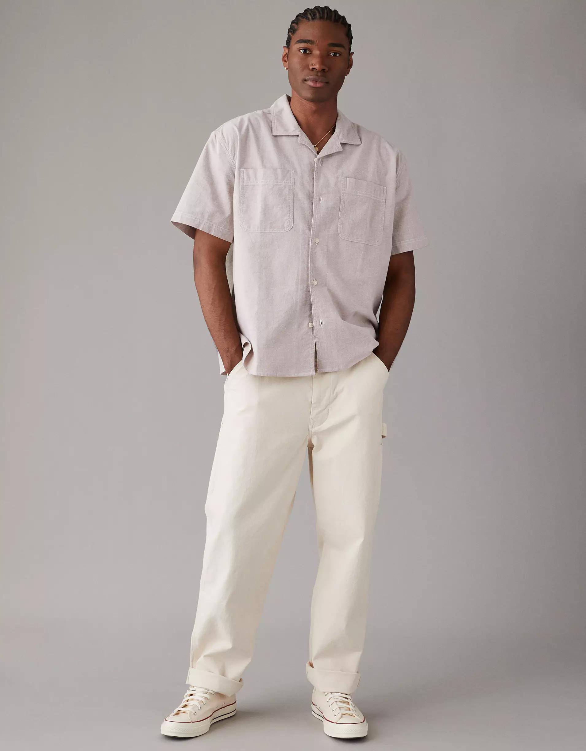 AE Poolside Button-Up Shirt Product Image