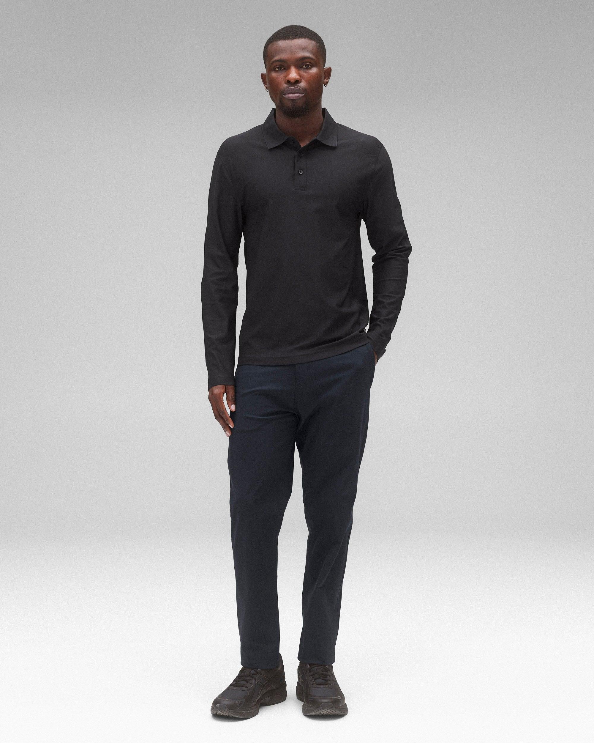 Tech Pique Playoff Standard Long Sleeve Polo Male Product Image