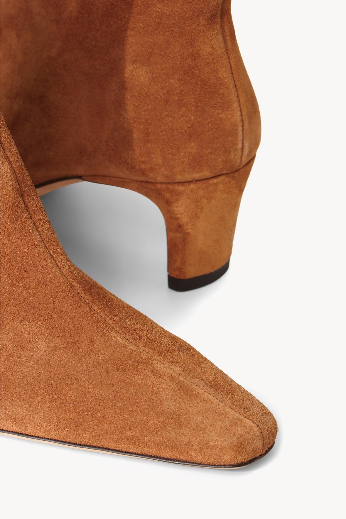 WALLY ANKLE BOOT | TAN SUEDE Product Image