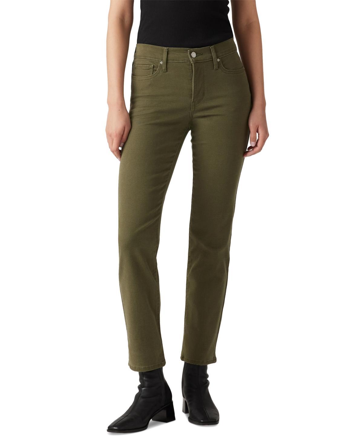 Women's Levi's® 314™ Shaping Straight Jeans, Size: 27(US 4)Medium, Olive Black Twill Product Image