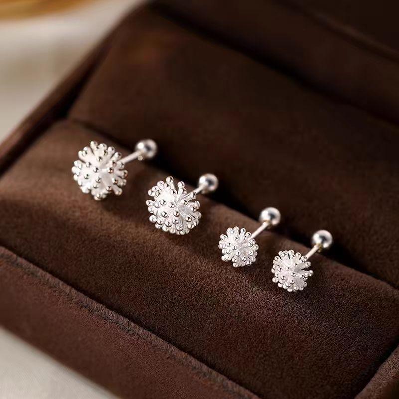 Flower Alloy Stud Earring Product Image