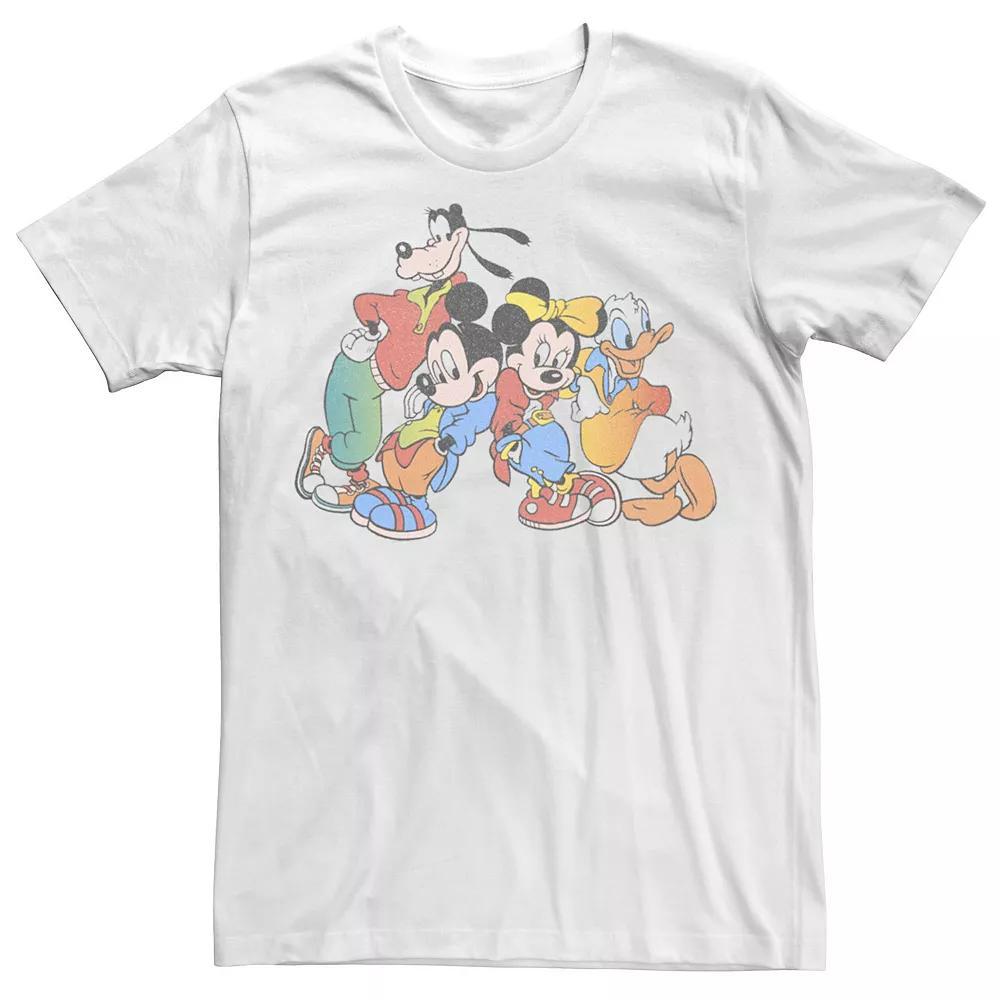 Disney's Mickey Mouse & Friends Men's 90's Style Portrait Tee,  Product Image
