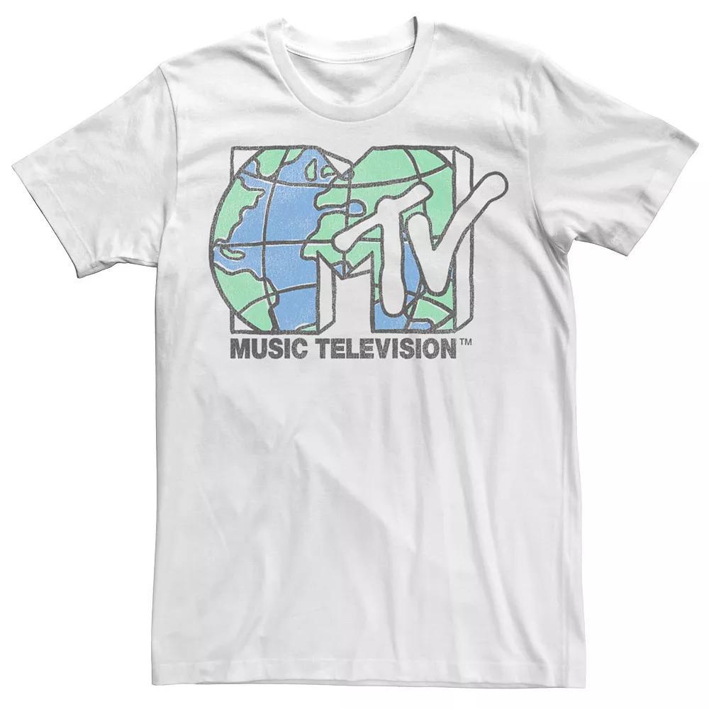 Men's MTV World Print Logo Graphic Tee,  Product Image