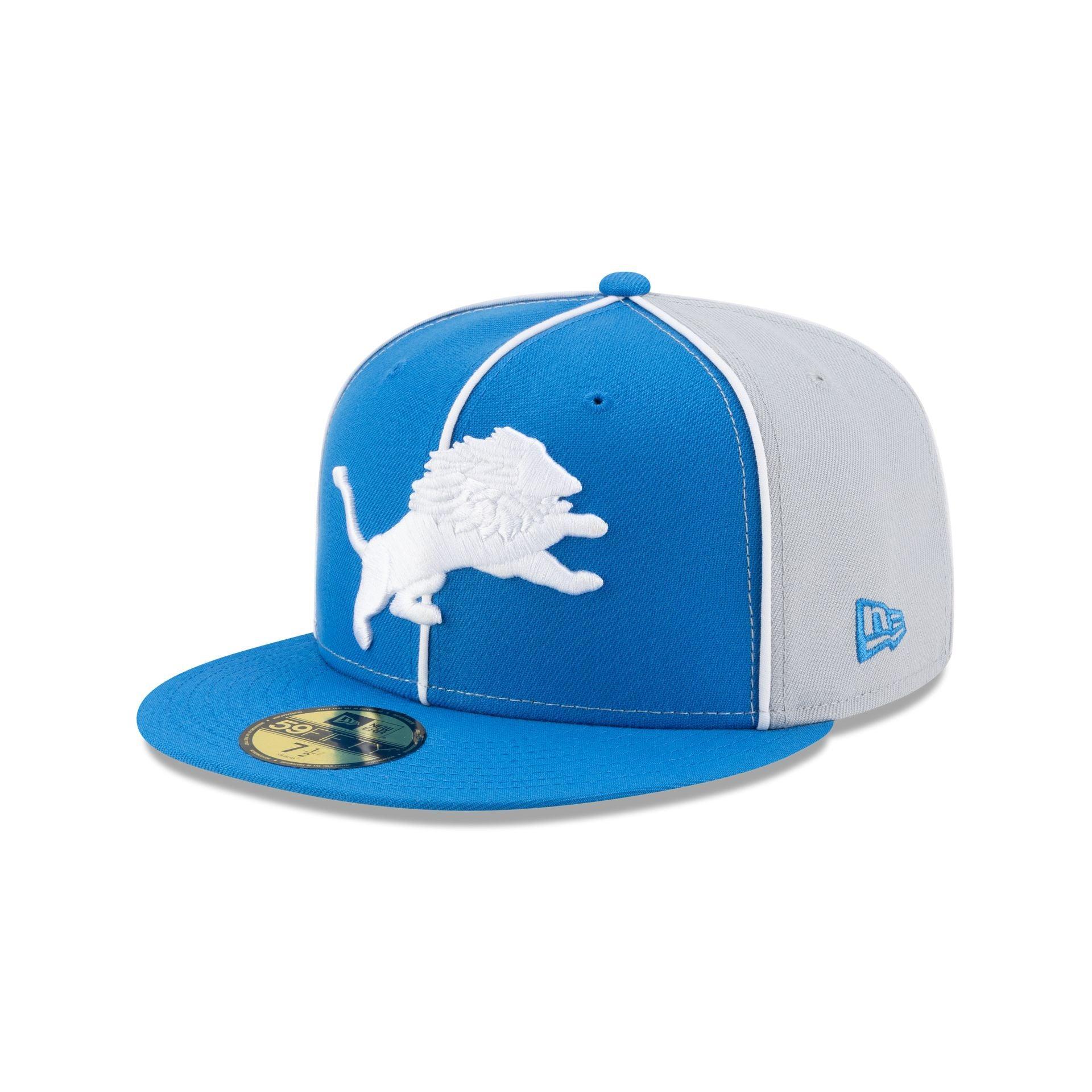 Detroit Lions Two-Tone Pinwheel 59FIFTY Fitted Hat Male Product Image