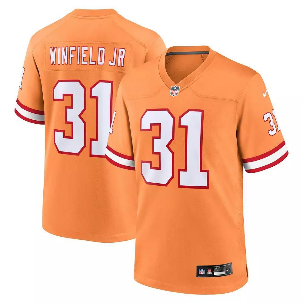 Men's Nike Antoine Winfield Jr. Orange Tampa Bay Buccaneers Throwback Game Jersey,  Product Image