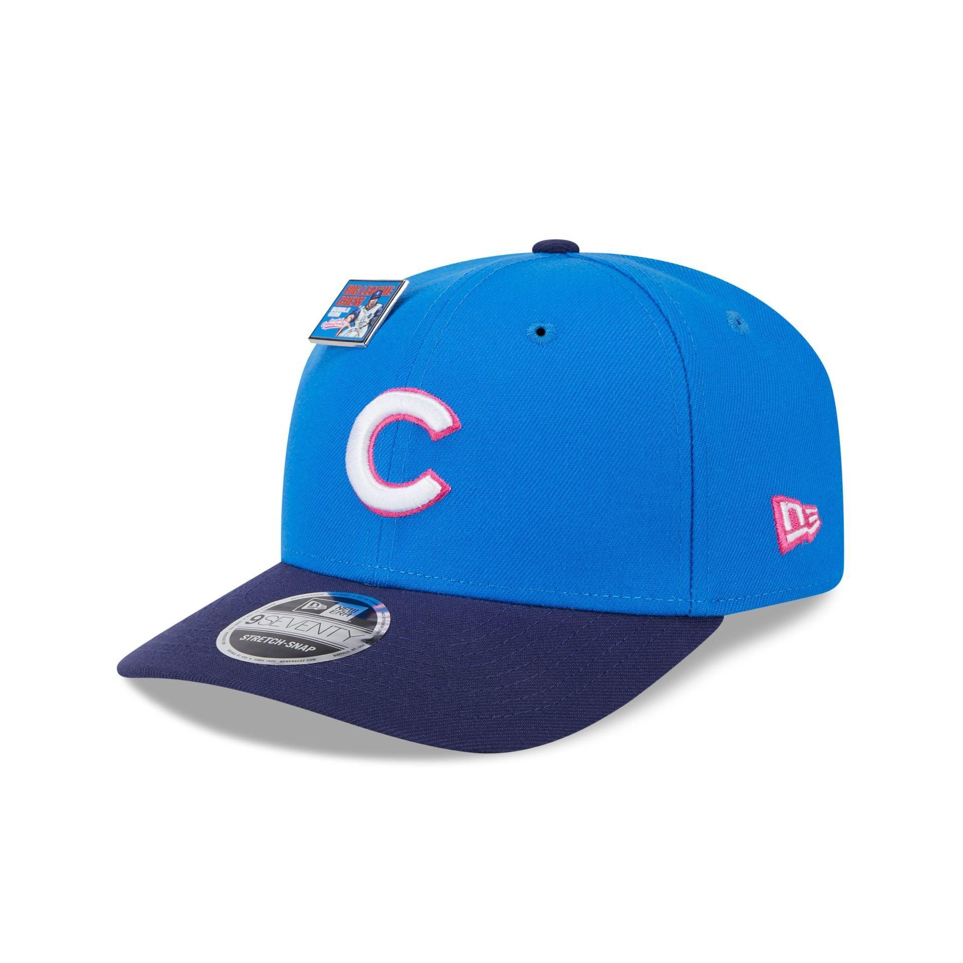 Big League Chew X Chicago Cubs Curveball Cotton Candy 9SEVENTY Stretch-Snap Hat Male Product Image