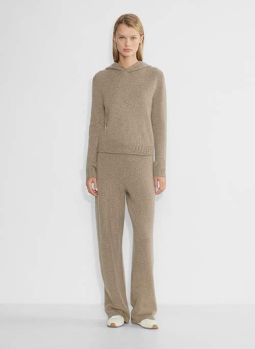 cashmere hi-rise wide pant Product Image