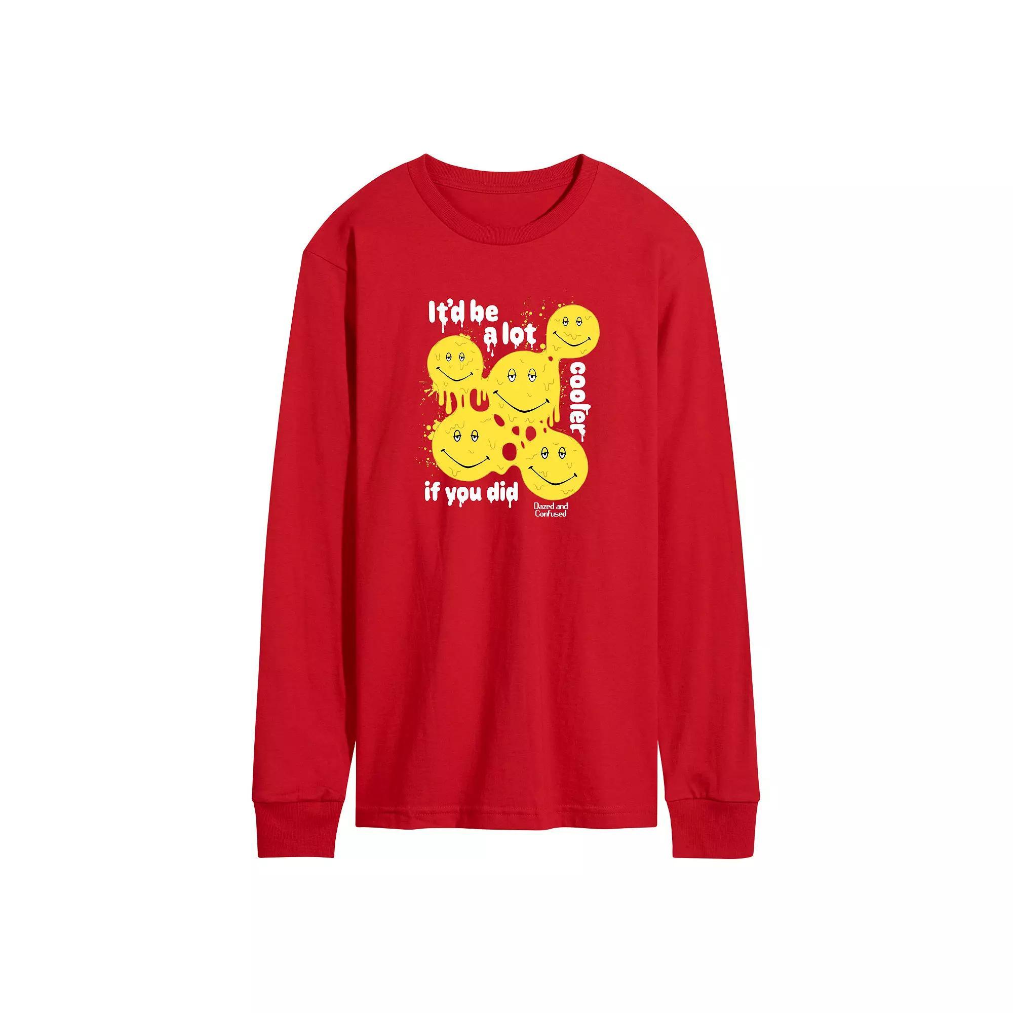 Men's It'd Be A Lot Cooler If You Did Long Sleeve Graphic Tee,  Product Image