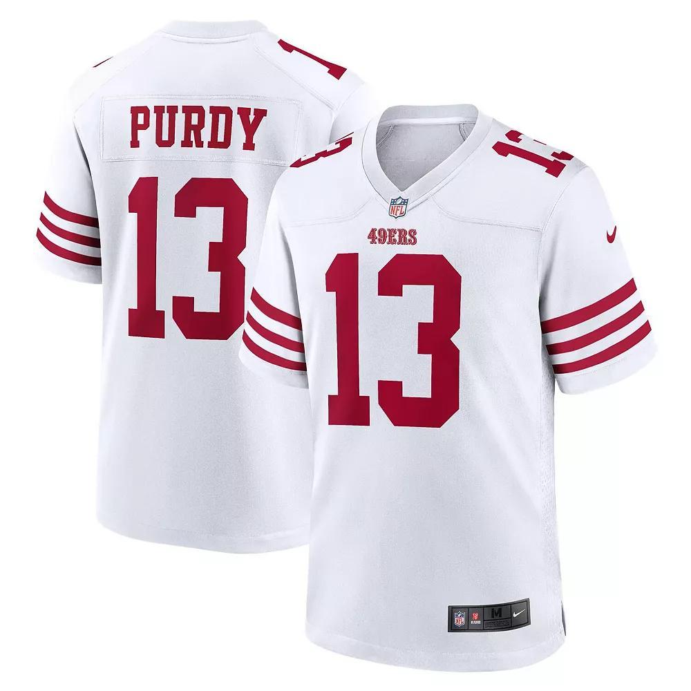 Men's Nike Brock Purdy White San Francisco 49ers Game Player Jersey,  Product Image